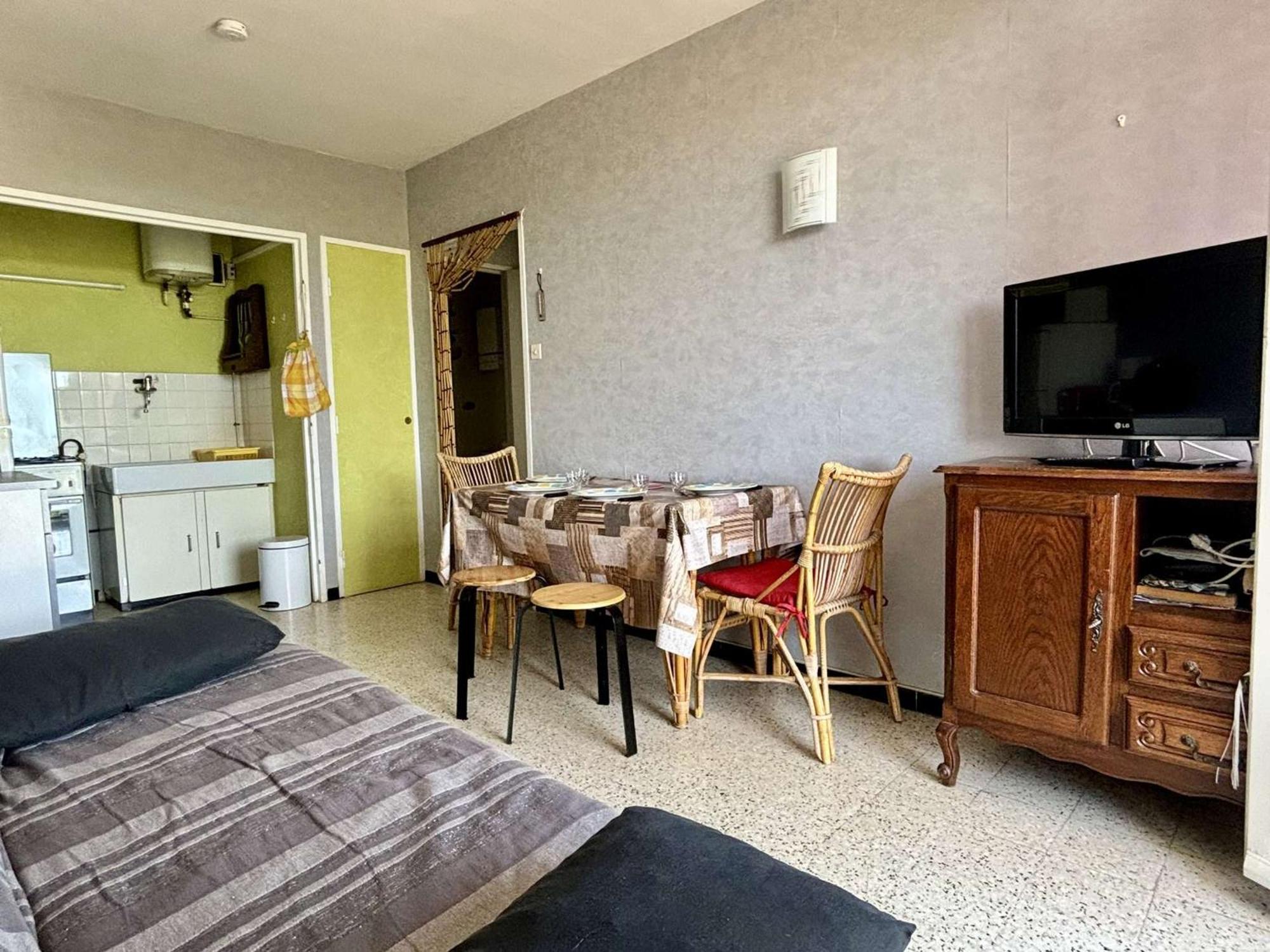 Appartement 2 Pieces, Balcon, Proche Plage Et Commerces, Quartier Calme - Argeles-Sur-Mer - Fr-1-225-685 エクステリア 写真
